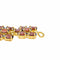 Bracelet Bracelet en or jaune 18 carats aux grenats 58 Facettes 1969289CN