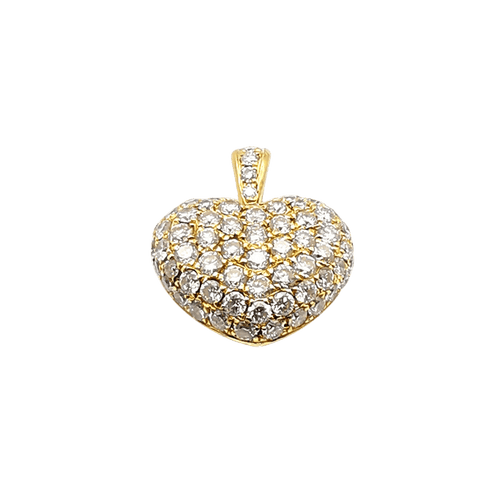 Pendentif Pendentif cœur or & diamants 58 Facettes