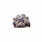 Bague 53 Bague rosace années 50 en or rose 18 carats et diamants 58 Facettes 3380
