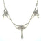 Collier Collier édouardien - Diamants et perles naturelles en platine 58 Facettes
