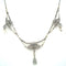 Collier Collier édouardien - Diamants et perles naturelles en platine 58 Facettes