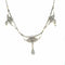 Collier Collier édouardien - Diamants et perles naturelles en platine 58 Facettes