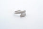 Bague 53 Bague en or blanc 18k et diamants taille princesse 58 Facettes -25195-