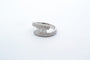 Bague 53 Bague en or blanc 18k et diamants taille princesse 58 Facettes -25195-