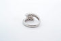 Bague 53 Bague en or blanc 18k et diamants taille princesse 58 Facettes -25195-
