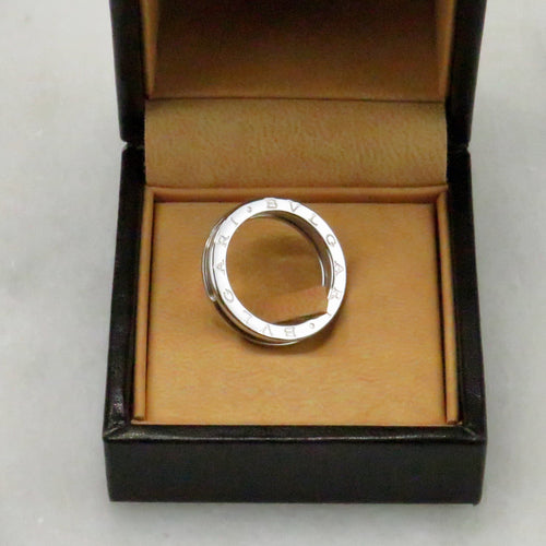 Пръстен 59 Bulgari B.zero1 - Пръстен от бяло злато 18 карата 58 Facettes 2744