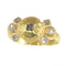 Bague 54 Bague baroque en or jaune 18K et diamants taille rose (v. 1680) 58 Facettes 20240-0293