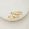 Tricolor hoop earrings in 14-carat gold 58 Facettes 3149