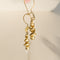 Earrings Vintage 18-carat gold dangle earrings 58 Facettes 3153