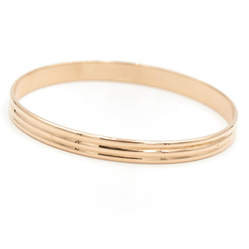 Bracelet Bracelet jonc en or jaune 18 carats 58 Facettes 2024131CN