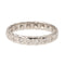 Bague 52 Alliance - Bague en or blanc 18 carats et diamants 58 Facettes 2024998CN