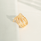 Ring 53 Vintage snake ring in 18-carat yellow gold and diamonds 58 Facettes