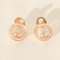 Boucles d'oreilles Chopard Happy Diamonds - Boucles d’oreilles en or jaune 18 carats et diamants 58 Facettes 3290