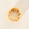 Bague 53 Chopard Happy Diamonds - Bague flexible en or jaune 18 carats et diamants 58 Facettes 3286
