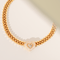 Collier Chopard Happy Diamonds - Collier en or jaune 18 carats et diamants 2,79 ct 58 Facettes 3295