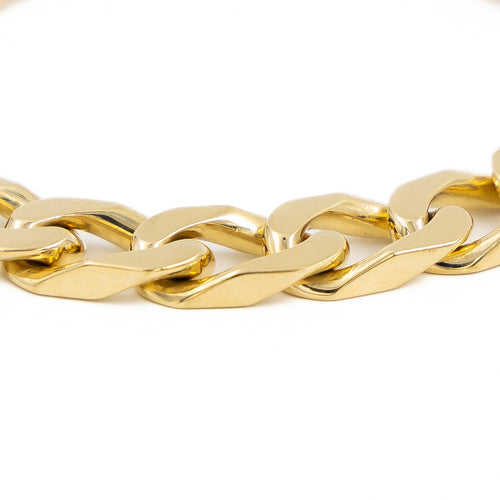 Bracelet Bracelet gourmette en or jaune 18 carats 58 Facettes 2041068CN