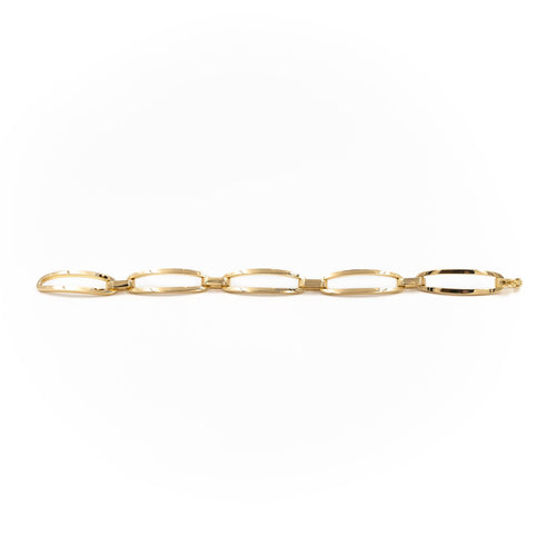 Bracelet Bracelet gourmette en or jaune 18 carats 58 Facettes 2041072CN