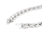 Collier Collier Art déco maille grain de riz en or blanc et diamants 58 Facettes 2052872CN