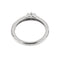 Bague 50 Donna Oro - Bague solitaire en or blanc avec diamant 0,07 ct 58 Facettes 20895
