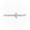 Pendentif Pendentif croix en platine 900 serti de diamants 58 Facettes 2090641CN