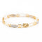 Bracelet Bracelet en or jaune 18 carats pavé de diamants 58 Facettes 2173029CN