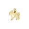Pendentif DODO - Pendentif chien en or jaune 18 carats 58 Facettes 21785