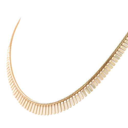 Collier Collier en or rose 18 carats 58 Facettes 2195619CN