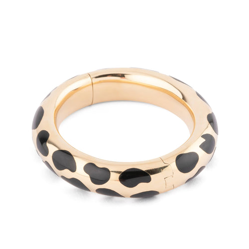 Bracelet Tiffany - Bracelet Angela Cummings en or jaune 18k et jade noir 58 Facettes