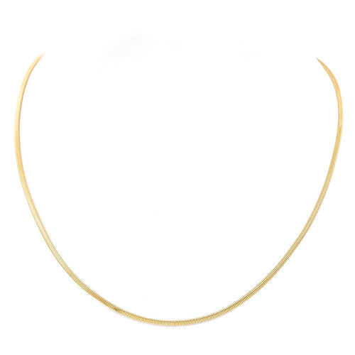 Collier Collier maille miroir en or jaune 18 carats 58 Facettes 2217574CN