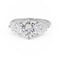 Bague Trilogie platine diamant central 1,62 D/VS2 58 Facettes