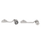 Boucles d'oreilles Boucles d'oreilles en or blanc 18 carats serties de diamants 58 Facettes 2259247CN
