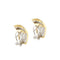 Boucles d'oreilles Boucles d’oreilles en or 18 ct bicolore et diamants 58 Facettes 22616