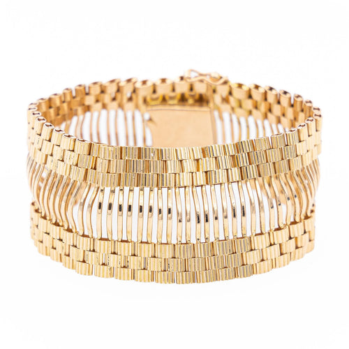 Bracelet Bracelet Belle Époque en or jaune 18 carats 58 Facettes 2275513CN
