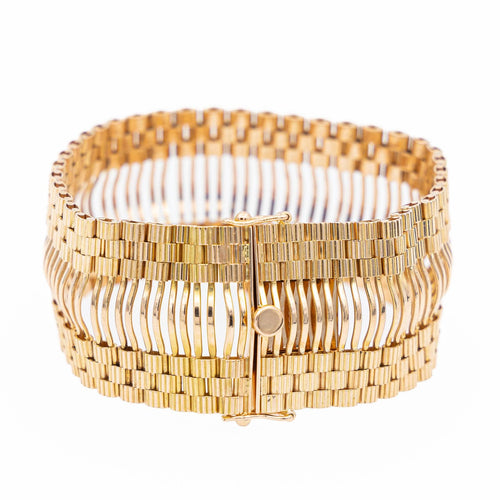Bracelet Bracelet Belle Époque en or jaune 18 carats 58 Facettes 2275513CN