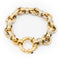 Bracelet Caplain Saint André - Bracelet en or jaune et blanc 18 carats avec saphir 58 Facettes 2282993CN