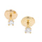 Boucles d'oreilles Boucles d'oreilles puces en or jaune 18 carats et diamants 58 Facettes 2295036CN