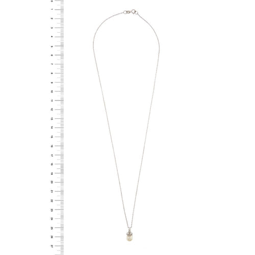Collier Collier - Perle et diamants en or blanc 18 ct 58 Facettes 22953