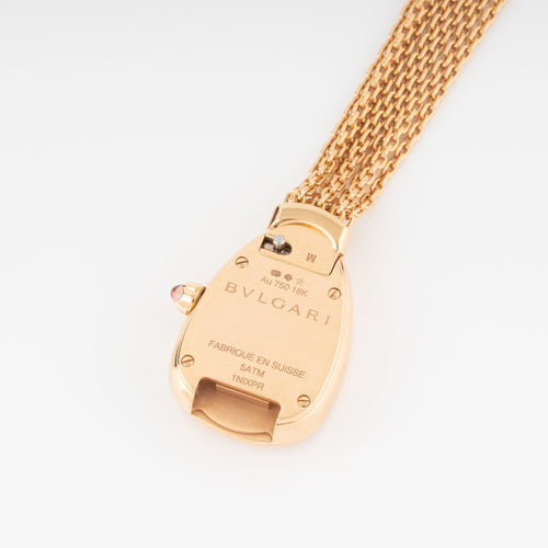 Montre Bulgari - Montre Serpenti en or rose et diamants 58 Facettes 1