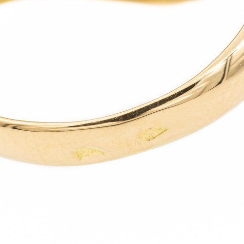 Bague 54 Bague chevalière en or jaune 18 carats et diamants 58 Facettes 2301445CN