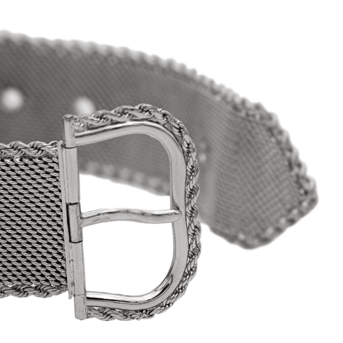 Bracelet Bracelet ceinture en or blanc 18 carats 58 Facettes 2303182CN