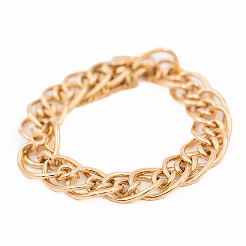 Bracelet Bracelet maille souple en or jaune 18 carats 58 Facettes 2303252CN