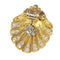 23046-0125.p02_Vintage antique 18K gold shell brooch set with rose cut diamonds-en.jpg