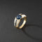 Bague 52 Repossi - Bague jonc en or jaune 18k et saphirs, nacre 58 Facettes