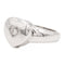 Bague 55 Chopard Happy Diamonds Icons - Bague cœur en or blanc et diamant 58 Facettes 2308894CN