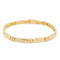 Bracelet Bracelet en or jaune 18 carats serti de diamants 58 Facettes 2314034CN