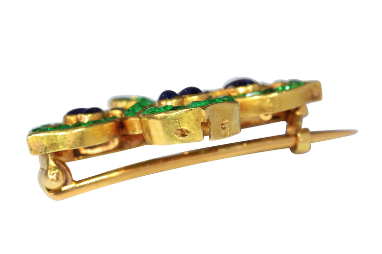 23167-0365.p06_Fleur-de-Lis Splendour  Antique French  Brooch with Intense Green Essence-en.jpg