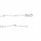 Collier Collier cœurs en or blanc 18 carats 58 Facettes 2360825CN