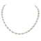 Collier Collier en or blanc 18 carats 58 Facettes 2360829CN