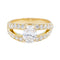 Bague 51 Mellerio - Bague en or jaune 18 carats et diamants 58 Facettes 2363803CN