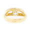 Bague 51 Mellerio - Bague en or jaune 18 carats et diamants 58 Facettes 2363803CN